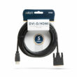 DVI-D - HDMI kábel 5 m DVI-D - HDMI kábel 5 m