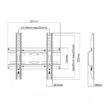 SBOX PLB-2522F 23"-42" Fali konzol, fix SBOX PLB-2522F 23"-42" Fali konzol, fix
