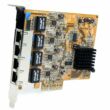 StarTech ST1000SPEX42 4 Portos Gigabit PCI-Express hálózati kártya StarTech ST1000SPEX42 4 Portos Gigabit PCI-Express hálózati kártya