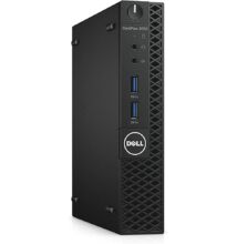 DELL 3050M mini PC Core I3 7100T 4x3400/8GB DDR4/120GB SSD/1xDP/1xHDMI+ Win