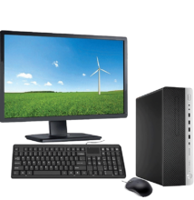 HP EliteDesk 800 G3 SFF Core I7 6700 8x3400/8GB/240GB NVME SSD +22" LED LCD +Win