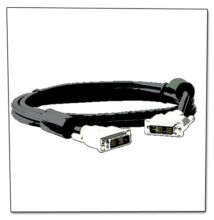 DVI monitor adat kábel 2x árnyékolt DVI monitor adat kábel 2x árnyékolt