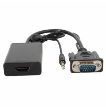 VGA - HDMI + audio átalakító VGA - HDMI + audio átalakító
