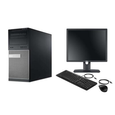 DELL Optiplex 790 Core I5 2400 4x3100MT/8GB/120GB SSD/500GB HDD +19" LCD +Win