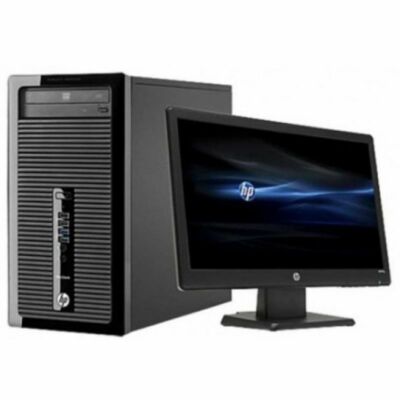 HP Pro 400 G3 Core I3 6100 4x3700MT& SSD+ 19" Wide LCD+ Win