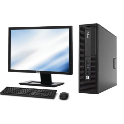 HP Pro 600 6gen. G2 G4520 2x3600MHz/8GB/120GB SSD +19" Wide LCD Monitorral +Win
