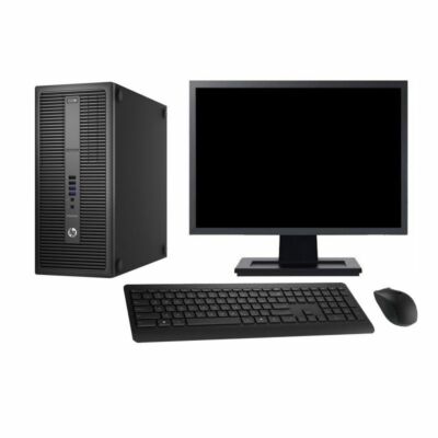 HP EliteDesk 800 G2 Core I5 6500 4x3200MT 8GB/240SSD + 22" Wide LCD Monitorral +Win