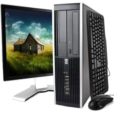 HP Elite 8000 Core2 E7500 2x2930DT+ 17" LCD+ Win