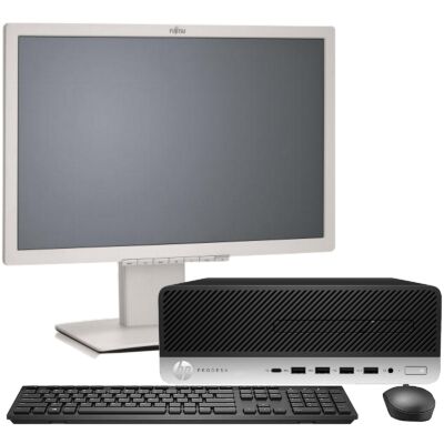 HP ProDesk 600 G3 SFF Core I3 6100 4x3700/8GB/240GB SSD +22" LED LCD monitorral +Win