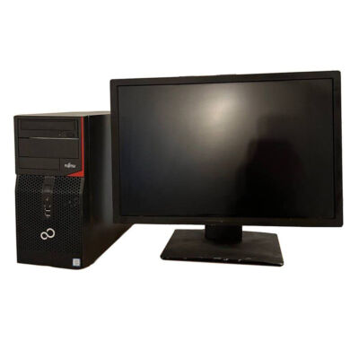 Fujitsu P556/E85+ I5 6400 4X2700MT/8GB/240GB SSD+ 24" Wide LCD Monitor +Win