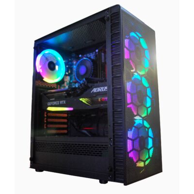 Gigabyte Gamer PC Intel Core I5 12400F 12x2500MHz/32GB DDR4/1000GB NVMe SSD & GeForce RTX 3070 TI 8GB +Win