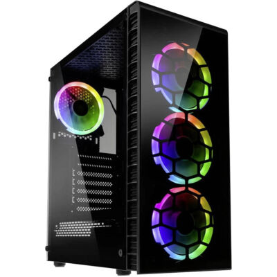 Gigabyte RGB Gamer PC Core I5 9600KF 6x3700MHz/16GB/512GB NVMe SSD & GeForce GTX 1660 Super 6GB +Win