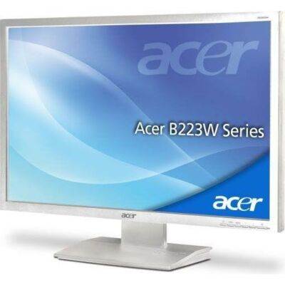 Acer B223WL  22" Wide LCD monitor fehér