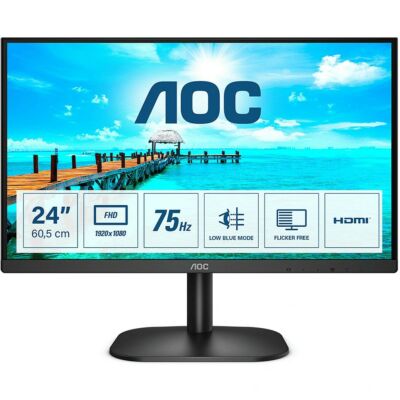 AOC 23,8" 24B2XHM2 VA LED monitor (ÚJ)