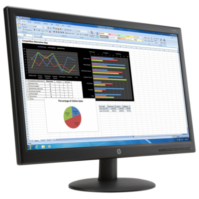 HP V241p 24" LED Backlit FULL HD  LCD monitor