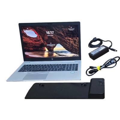 HP Elitebook 850 G5 Core I5-7300U (4X2600)/8GB/256GB M.2 SSD/CAM 15,6" FHD/HUN/4G LTE/Win11 COA +Gyári dokkoló