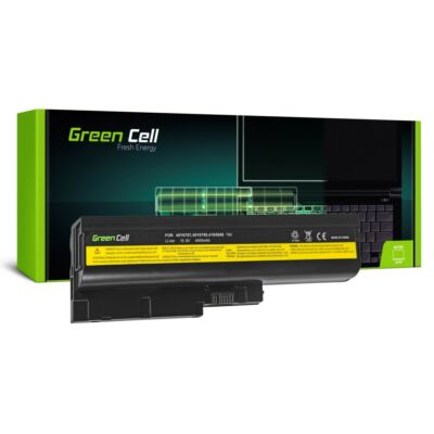 Lenovo AKKU T60/T61/R60/R61/T500/R500/W500.. 15,4" 4400mAh Green Cell