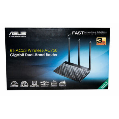 Asus RT-AC53 AC750 Gigabit lan Wifi router ÚJ