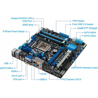 ASUS P8Z77-M Pro s1155 alaplap