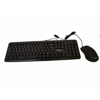SBOX bill+egér USB fekete K14 Új magyar