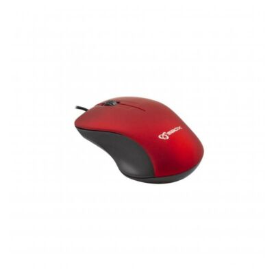Sbox M-958R USB egér, piros