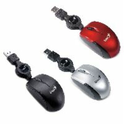 Genius Micro Traveler fekete USB optikai egér ÚJ