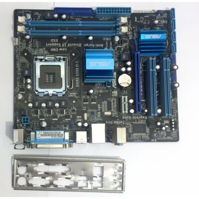 ASUS P5G41T-M LX2 alaplap (s775, DDR3) + Pentium Dual Core E6700 2x3200MHz