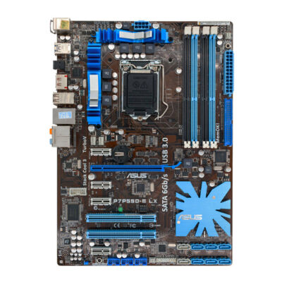 ASUS P7P55D-E-LX s1156 alaplap/I5-660 CPU/gyári Intel CPU Cooler