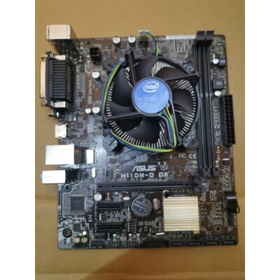 Asus  H110M-D D3 alaplap és I5 6600 processzor combo gyári Intel hűtővel
