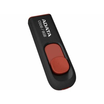 Adata 8GB Pendrive c008 piros-fekete USB2 ÚJ