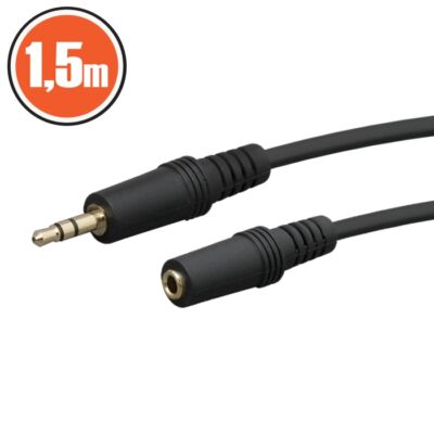 JACK 3,5 ST . - JACK 3,5 ST hosszabító audio kábel 1,5m