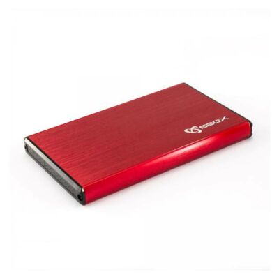 SBOX HDC-2562R USB 3.0 HDD HÁZ 2,5" SATA,PIROS
