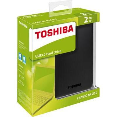 2000GB Külső HDD Toshiba Canvio Basics USB3