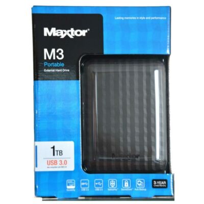 1000GB Külső HDD Maxtor M3 ÚJ