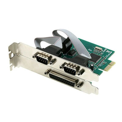PCI-e / COM+LPT port bővítőkártya (vegyes márka)