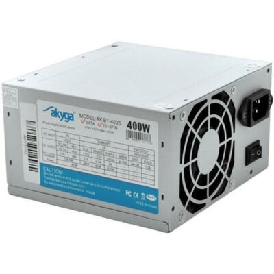 400W Akyga AK-B1-400S tápegység 24+4 pin