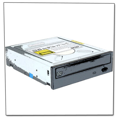 DVD olvasó vegyes sata (fekete)