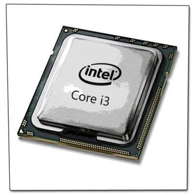 Core I3 550 4x3200MHz (2 mag, 4 szál) s1156 OEM CPU