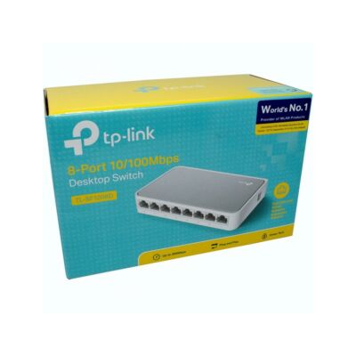 TP-Link TL-SF1008D 8 Port 10/100 Switch Új