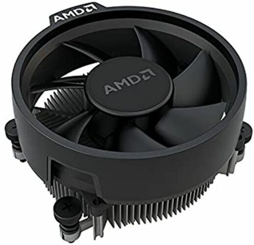 AMD Ryzen AM4 alumínium használt processzorhűtő alacsony profil csavaros rögzítés