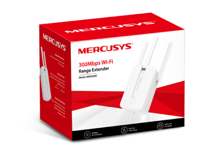 Mercusys MW300RE Wifi range extender ( Wifi jelerősítő ), Új