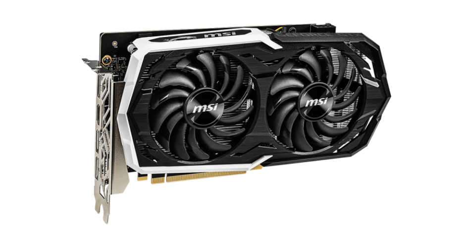 MSI GeForce GTX 1660 Ti ARMOR OC 6GB DDR6 (GTX 1660 Ti ARMOR OC 6G ...