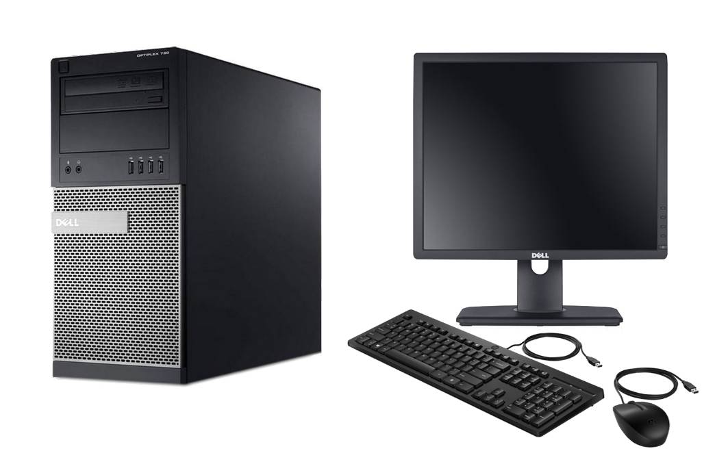 DELL Optiplex 790 Core I5 2400 4x3100MT/8GB/120GB SSD/500GB HDD +19
