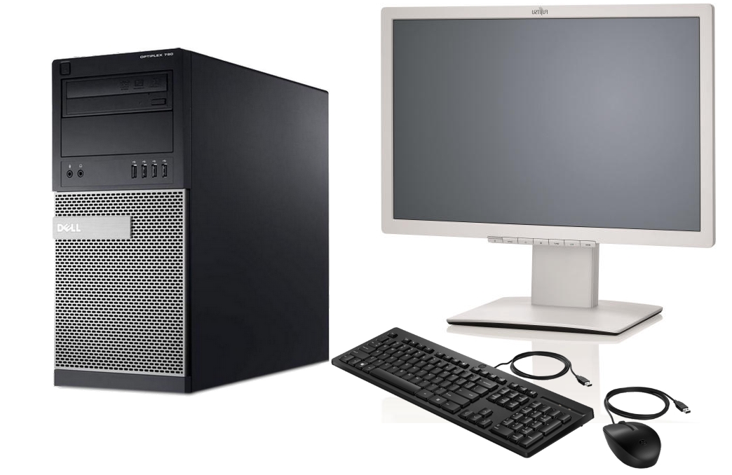 DELL Optiplex 790 Core I5 2400 4x3100MT/8GB/120GB SSD/500GB HDD +22