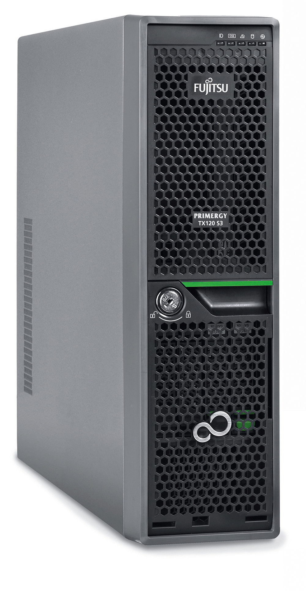 Fujitsu Primergy TX120 S3 Szerver Intel G2120 2x3100SFF/4GB/500GB +Win