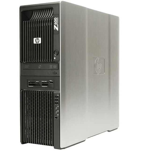 HP Z600 2x Xeon E5530 16x2400MT& Quadro 2000+ Win