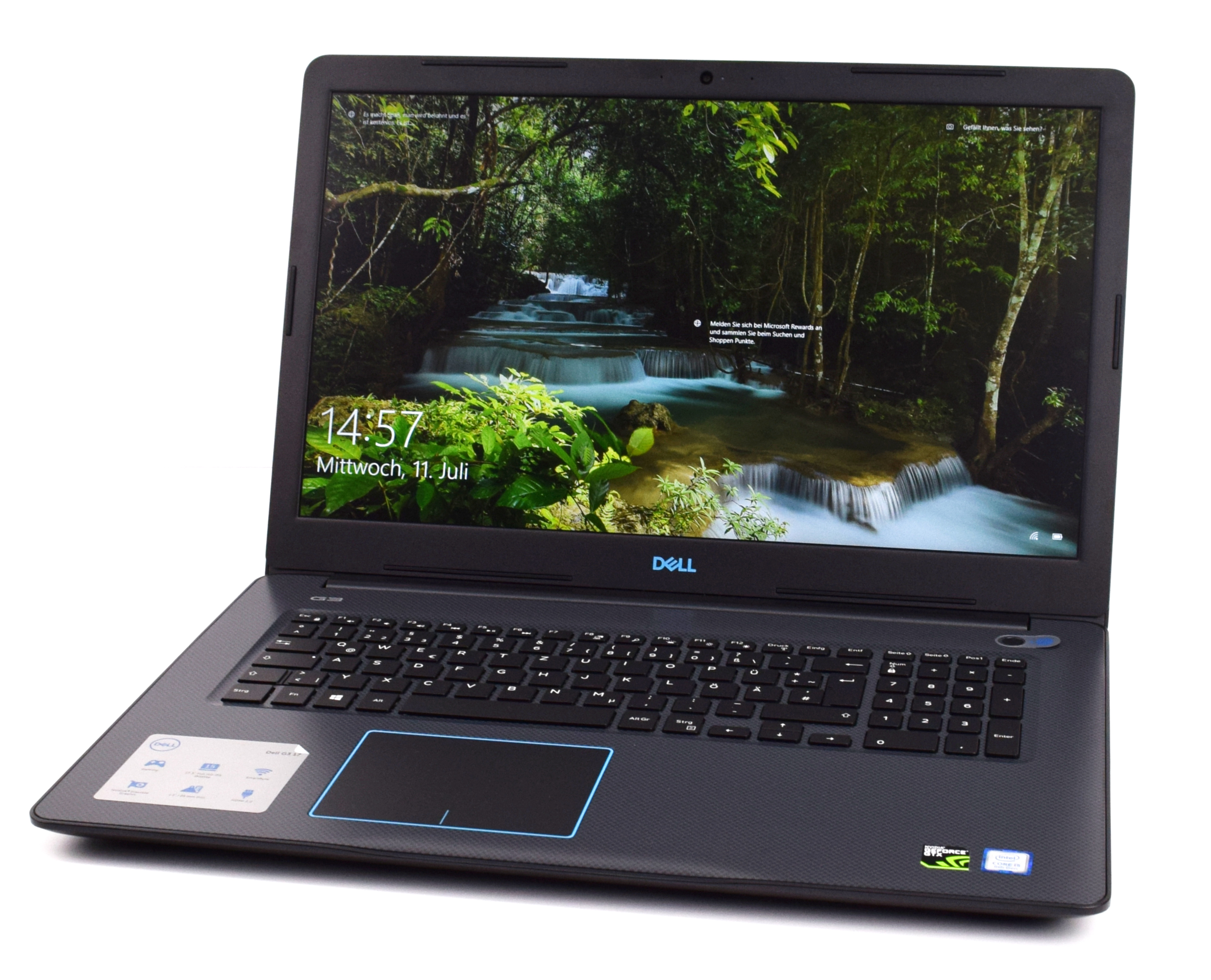 Dell G3 3779 Core i5-8300H 8x2300MHz/8GB/240GB SSD/Geforce GTX 1050/CAM 2GB 17
