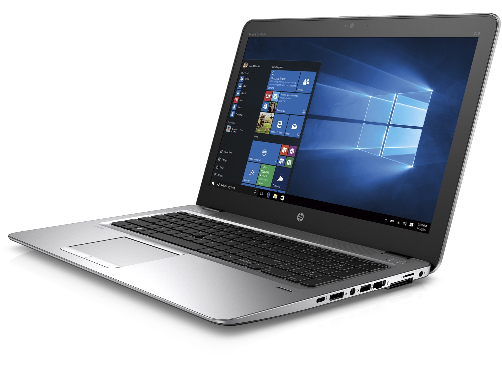 HP Elitebook 850 G3 Core I5-6300U/8GB/240GB SSD/CAM 15,6