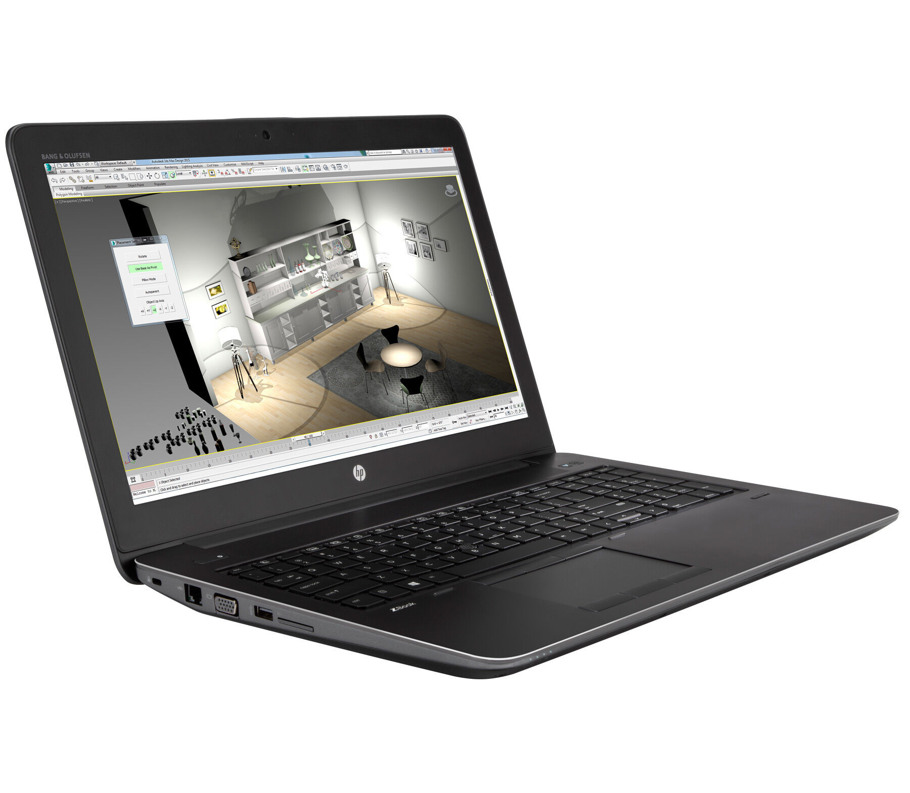 HP ZBook G3 Core I7-6820HQ/32GB/512GB NVMe SSD/CAM 15,6