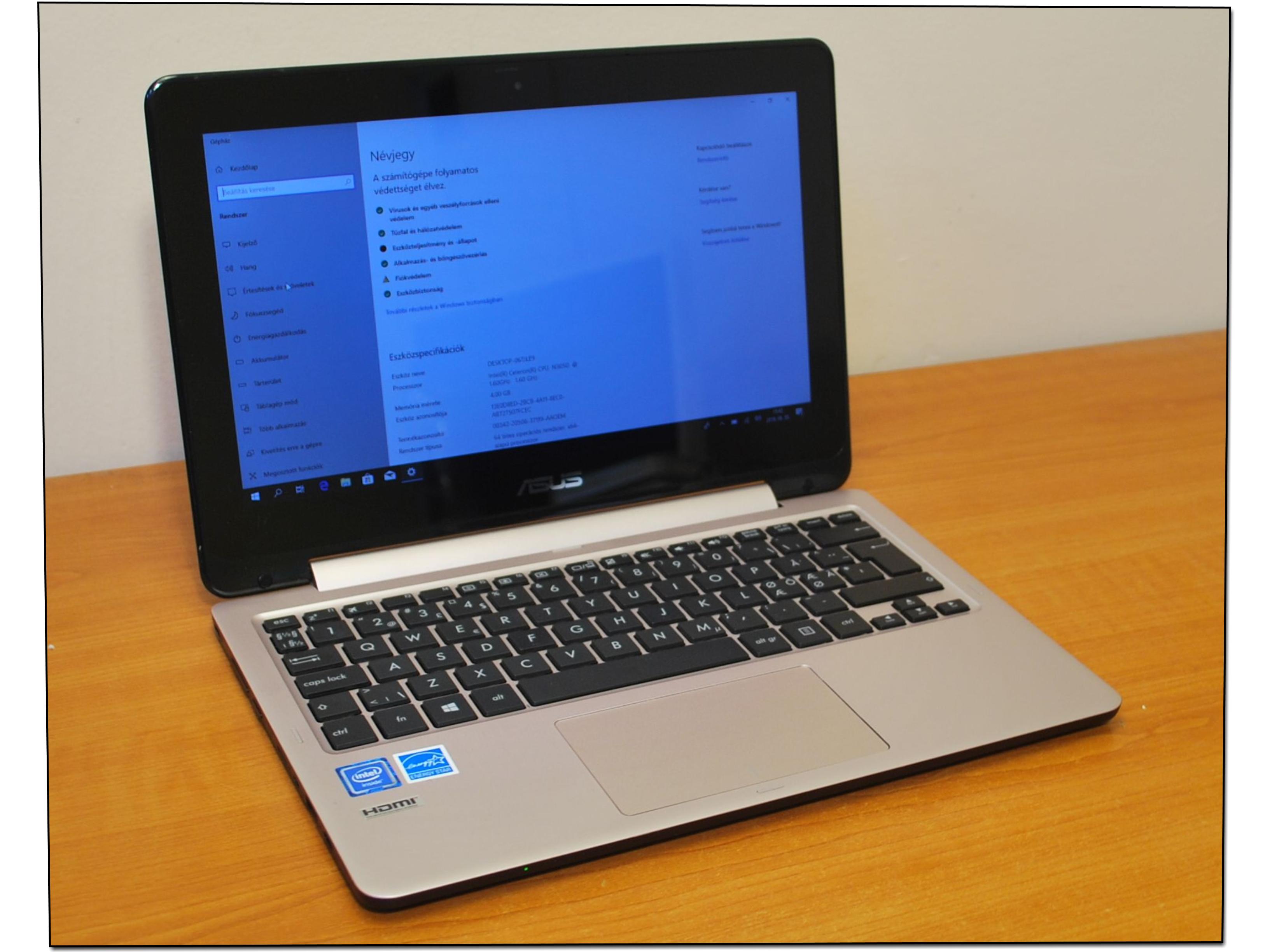 Asus Transformerbook TP200SA Intel N3050/4GB/64GB eMMC/CAM 11,6
